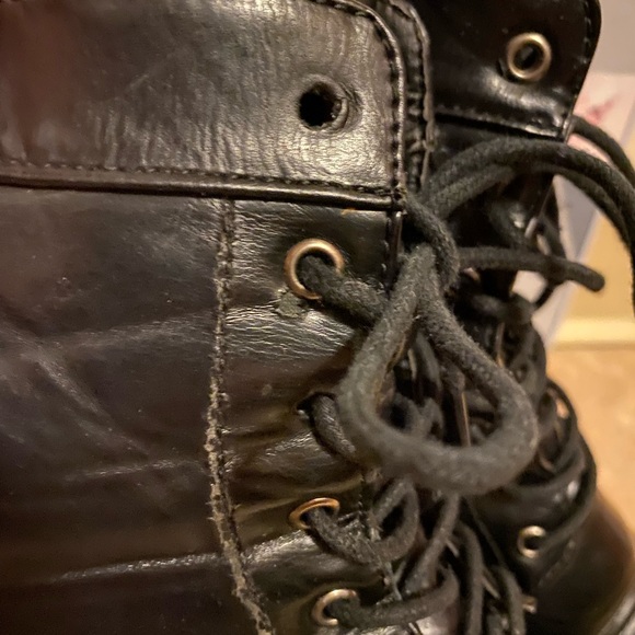 Black Heeled Ankle Boots - Picture 3 of 5